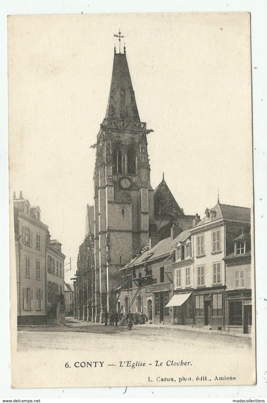 Conty  (80.Somme) L'Eglise - Conty