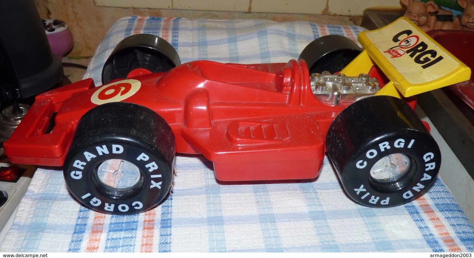 VOITURE CORGI - 1986 Formule 1 VALISE DE TRANSPORT Pour 9 + 1 Petites Voitures - Zubehör