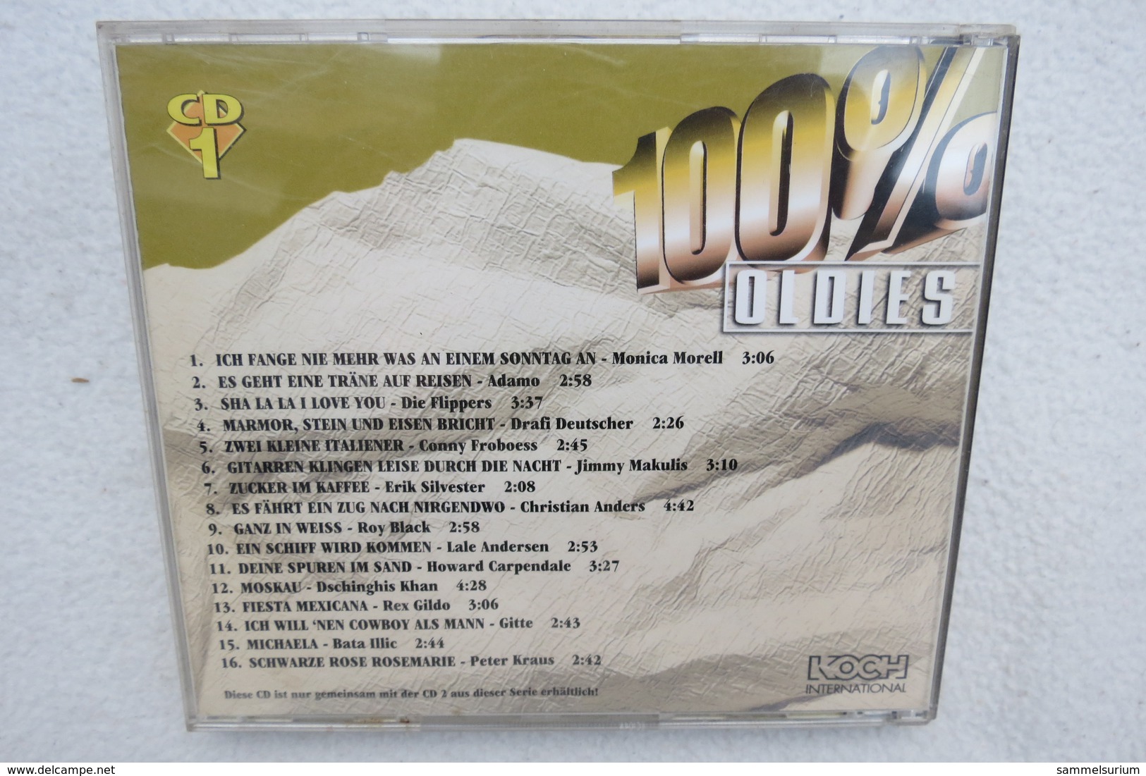 CD "100% Oldies" CD 1 - Autres - Musique Allemande