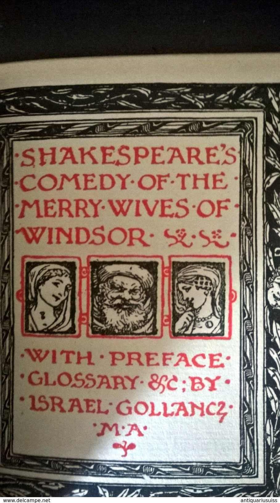 1919 - Shakespeare's - THE MERRYWIVES OF WINDSOR - Non Sans Droict