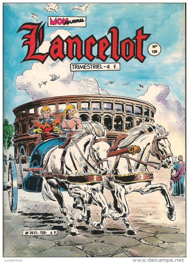 Lancelot N° 126 - Mars 1981 - Avec Aussi Diavolo Corsaire De La Reine (bande Humoristique) Et Bingo (jungle) - TBE - Lancelot