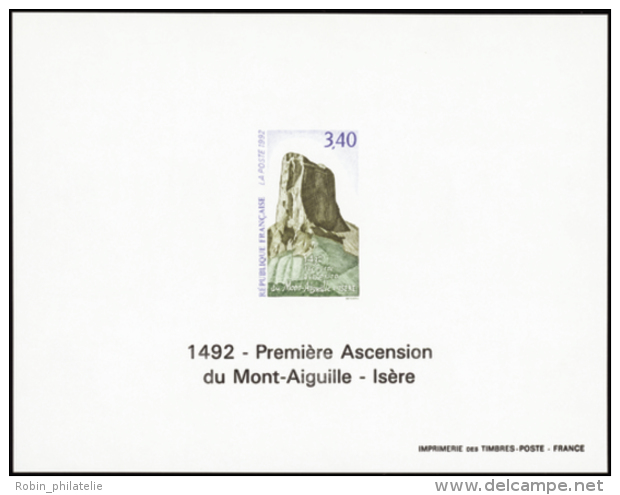 N° 2762 Ascension Du Mont-Aiguille Bloc Gommé Qualité: ** Cote: 100&nbsp; &euro; - Otros & Sin Clasificación