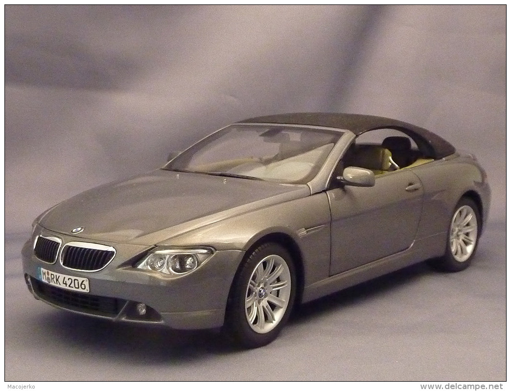 Kyosho 80 43 0 153 438, BMW 6-Series Convertible (E64), 2004, 1:18 - Kyosho