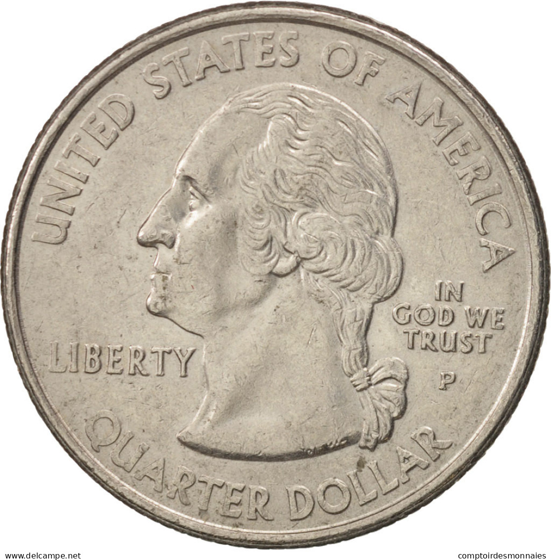 Monnaie, États-Unis, Quarter, 2002, U.S. Mint, Philadelphie, SUP, Copper-Nickel - 1999-2009: State Quarters