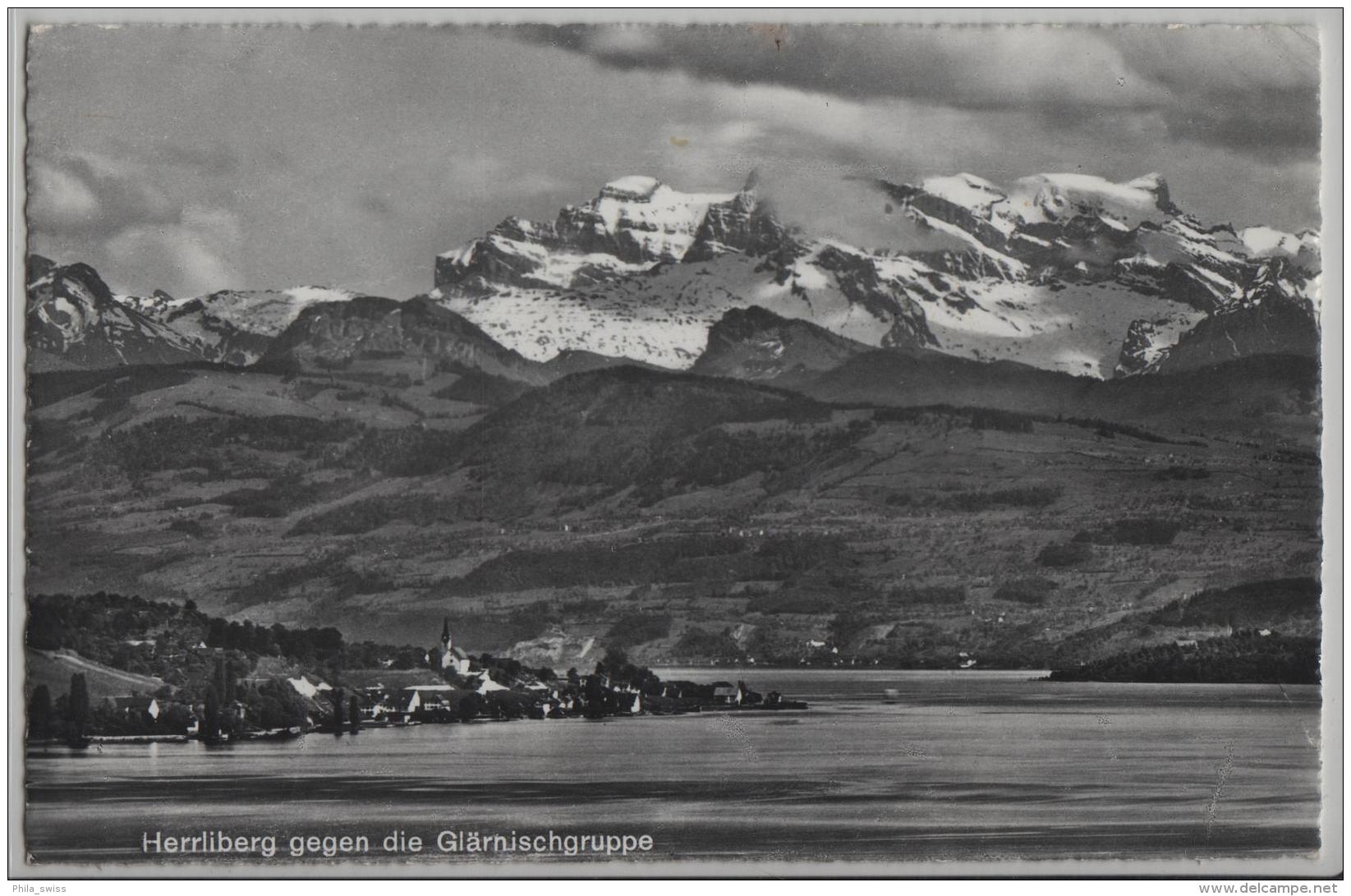 Herrliberg Gegen Die Glärnischgruppe - Photoglob N 8483 - Herrliberg