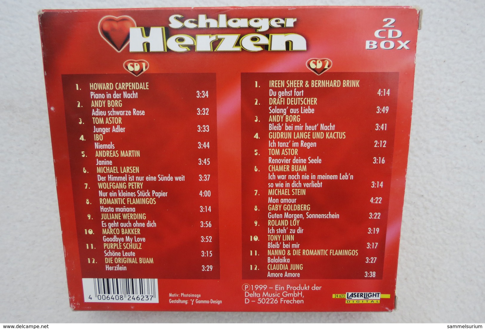 2 CDs "Schlager Herzen" - Other - German Music