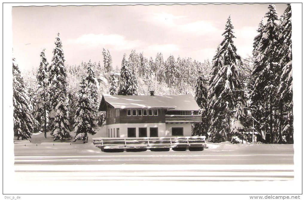 Deutschland - Bootshaus Am Fichtelsee Im Fichtelgebirge Im Winter - Marktredwitz