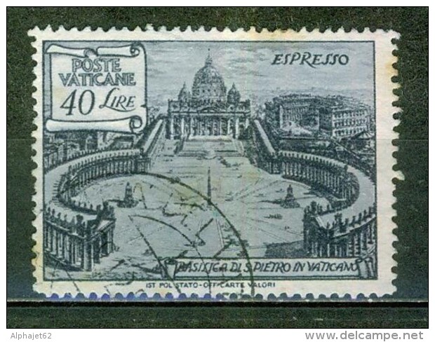 Basilique - VATICAN - Place Saint Pierre De Rome - N°11 - 1949 - Exprès