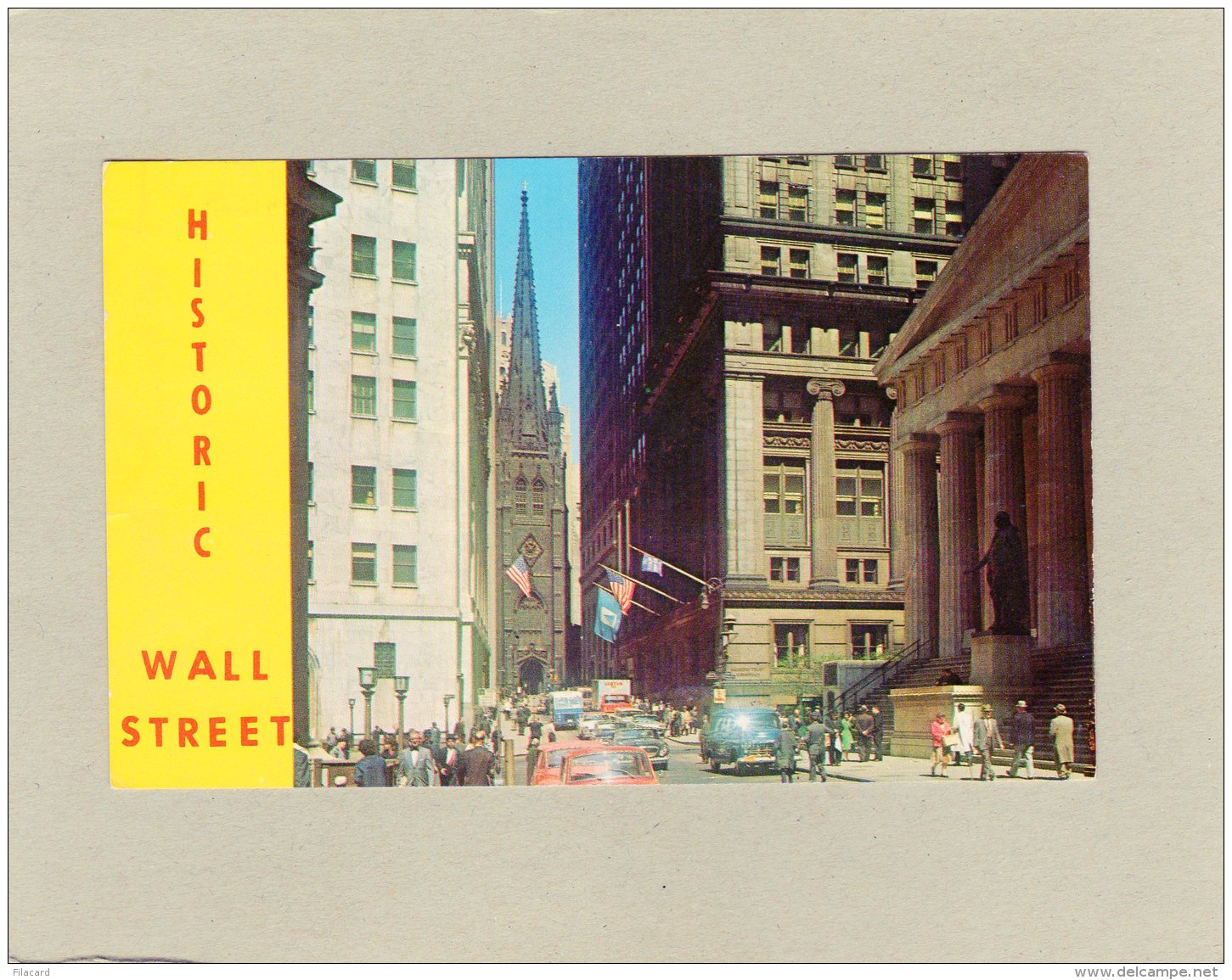 65940    Stati  Uniti,  New York City,  Wall Street,  VG  1980 - Wall Street