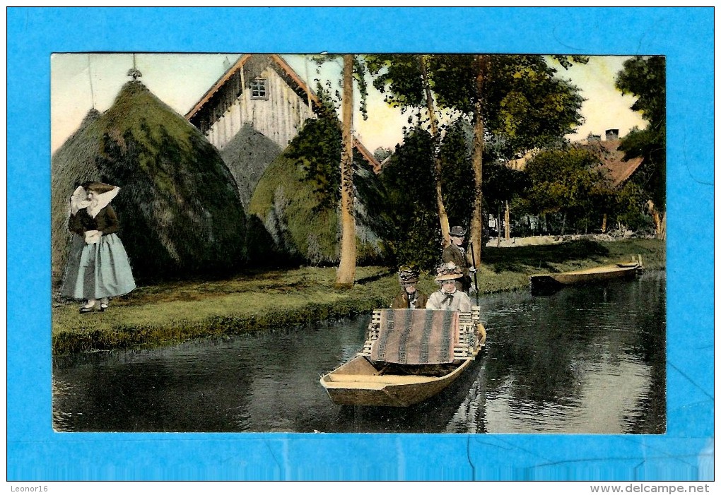 LÜBBENAU   -   **  SPREEWALD - FORSTHAUS EICHE  IN BURG(1909) **   -   Verlag : Hermann SEIBT Aus Meissen  N°5222 - Luebbenau