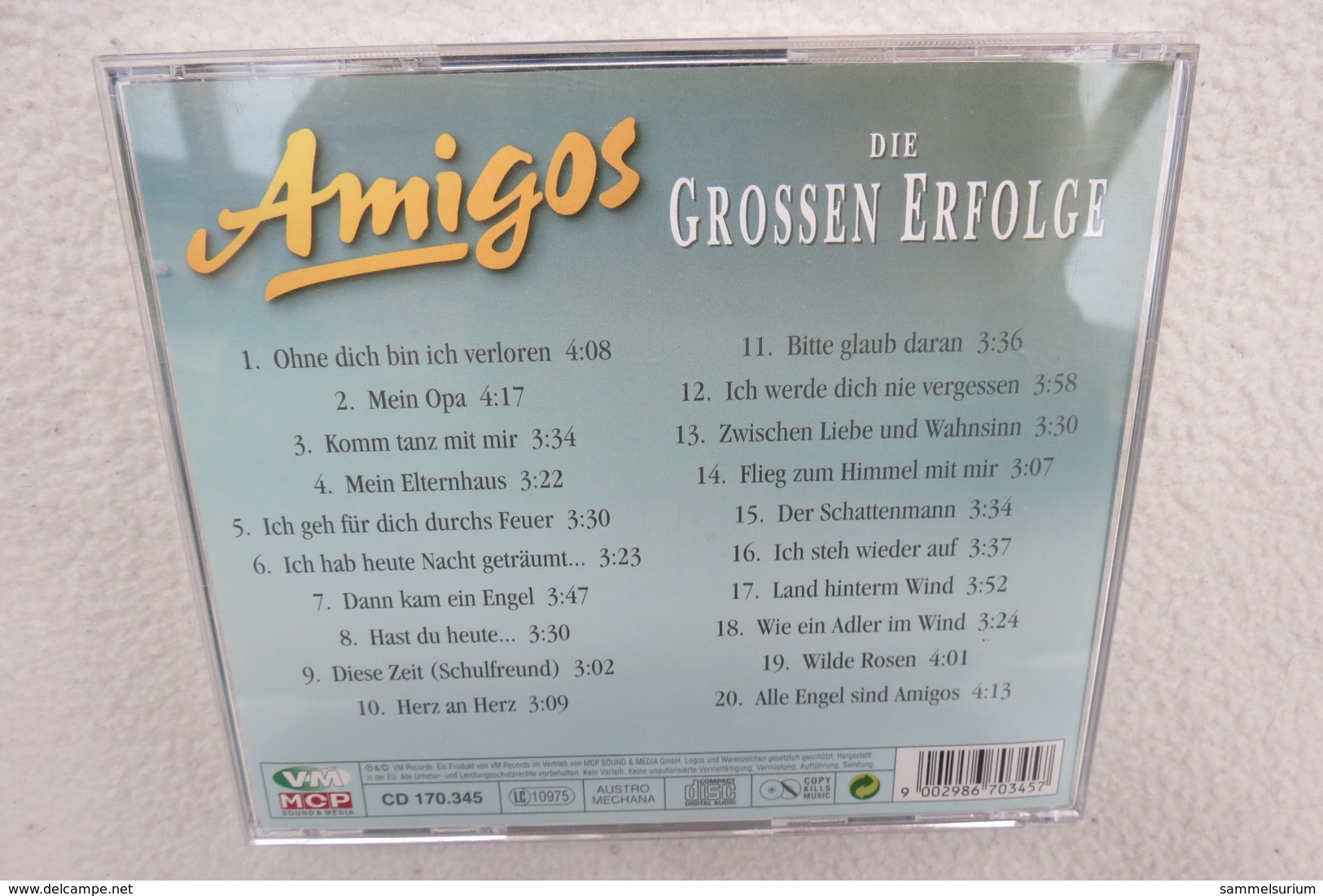 CD "Amigos" Die Grossen Erfolge - Autres - Musique Allemande