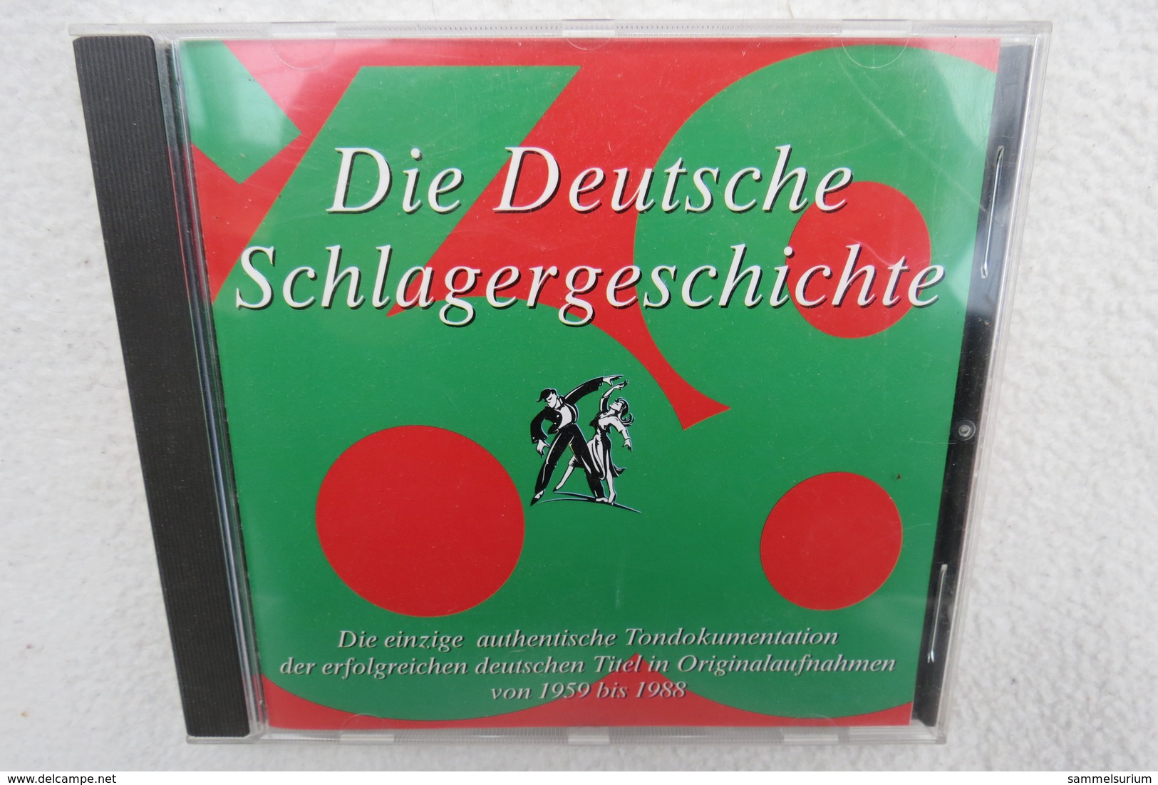 CD "Die Deutsche Schlagergeschichte 1968" Authentische Tondokumentation Erfolgreicher Dtsch. Titel Im Original 1959-1988 - Other - German Music