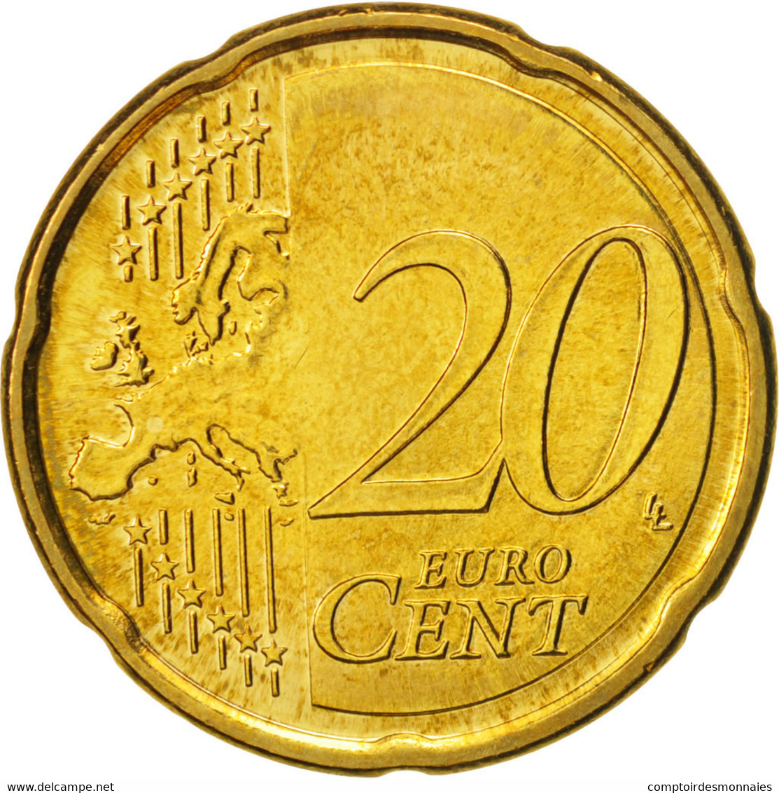 Slovaquie, 20 Euro Cent, 2009, FDC, Laiton, KM:99 - Slovacchia