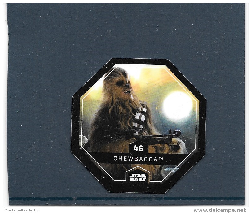 JETON 2015 COLLECTOR. STAR WARS ( LECLERC ). CHEWBACCA. N° 46 .COSMIC SHELLS - Episode II