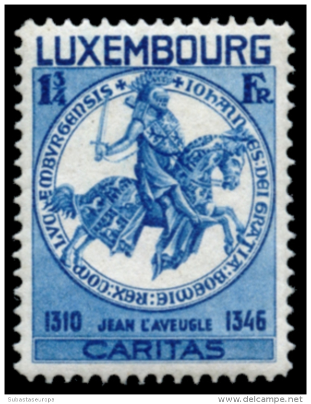 LUXEMBURGO. ** 239/43 Y 252/57. Cat. 295 &euro;. Peso= 15 Gramos. - Other & Unclassified