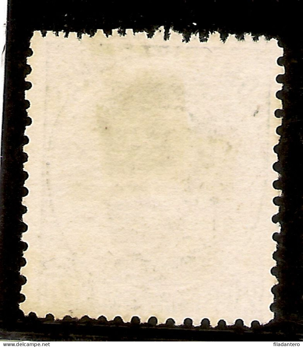 Edifil  124 (*)   25 Céntimos Castaño     Amadeo I    1872     NL1048 - Neufs