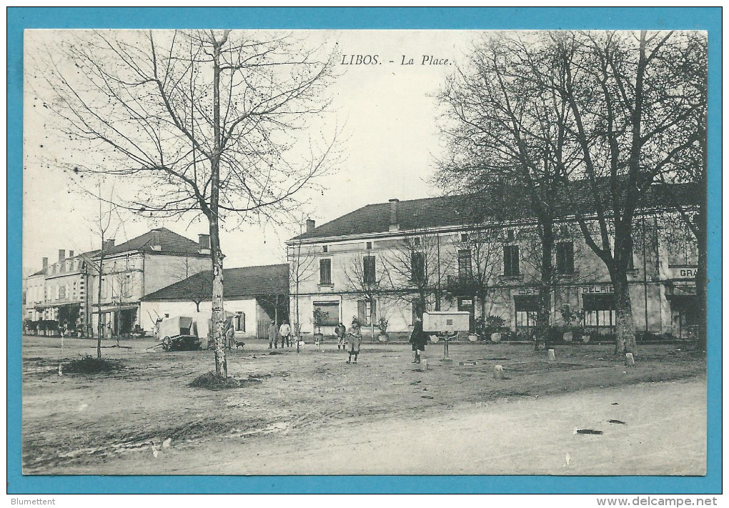 CPA La Place LIBOS 47 - Libos