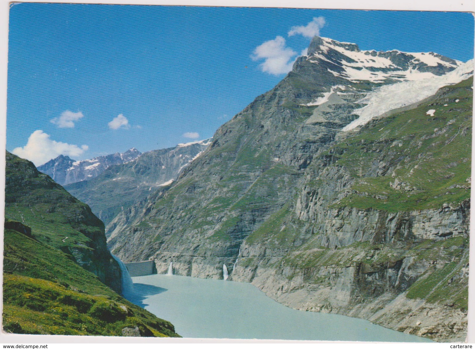 SUISSE,SWITZERLAND,SWISS, HELVETIA,SCHWEIZ,SVIZZERA ,VALAIS,BARRAGE MAUVOISIN,LAC,lac Bagnes - Bagnes