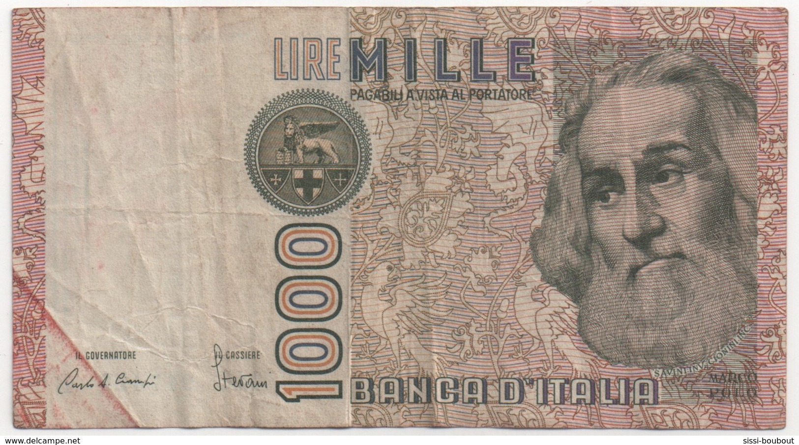 Billet De Banque ITALIE - 1000 Lire De 1982 - 1000 Lire