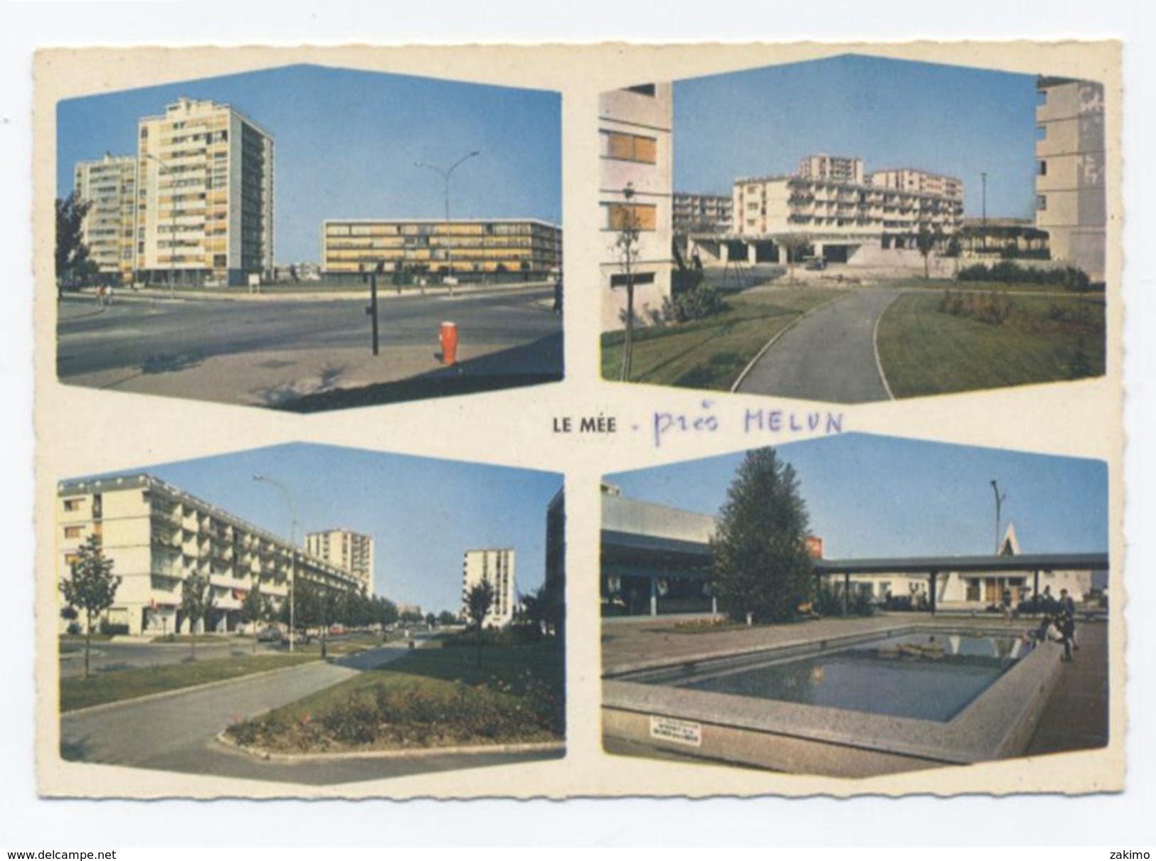 77-LE MEE SUR SEINE --CITE MULTIVUES  -- RECTO/VERSO-C69 - Le Mee Sur Seine