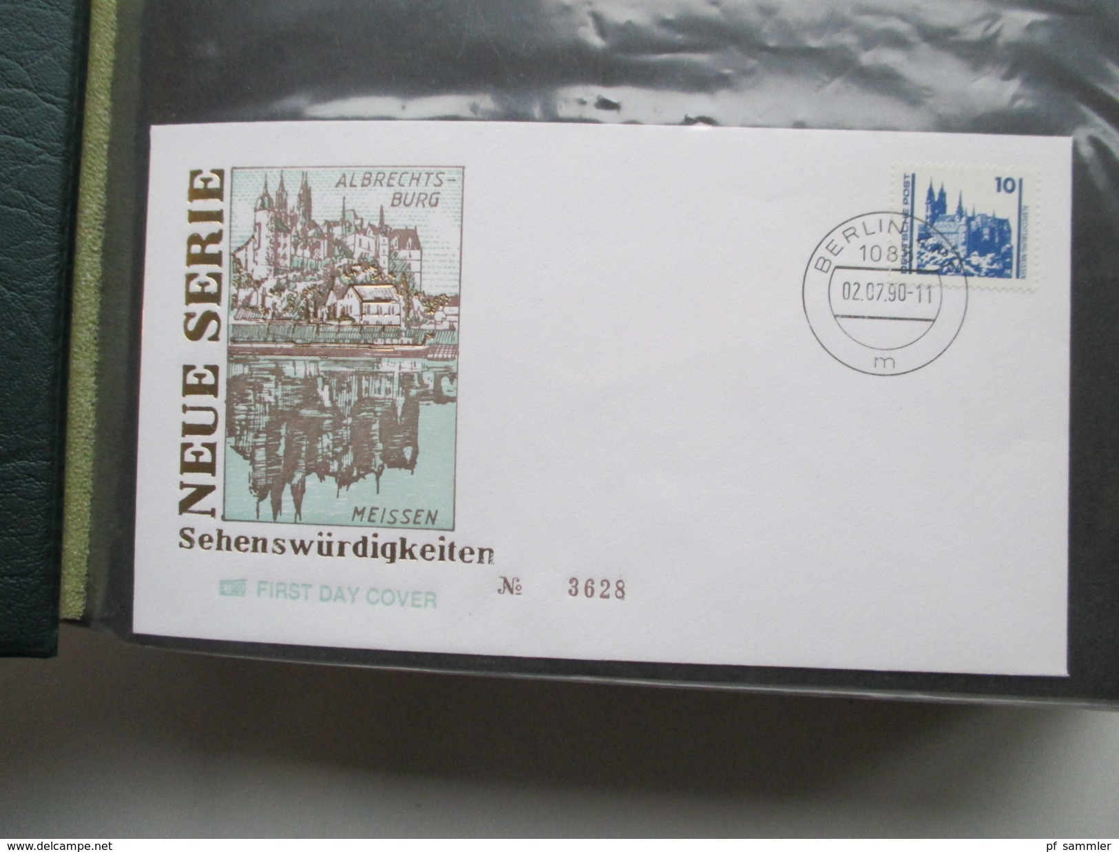Sonderbelege / FDC 100 Stk. DDR / Berlin / BRD 1978 - 1990 Schifspost / Eisenbahn / Pabst Auch Einige Randstücke! - Collections (en Albums)