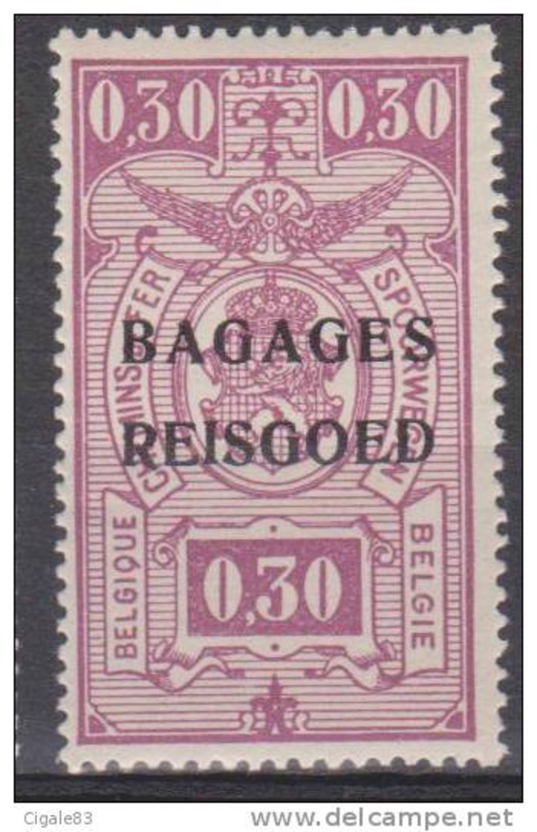 Belgique Bagages N° BA 3 ** 1935 - Bagages [BA]