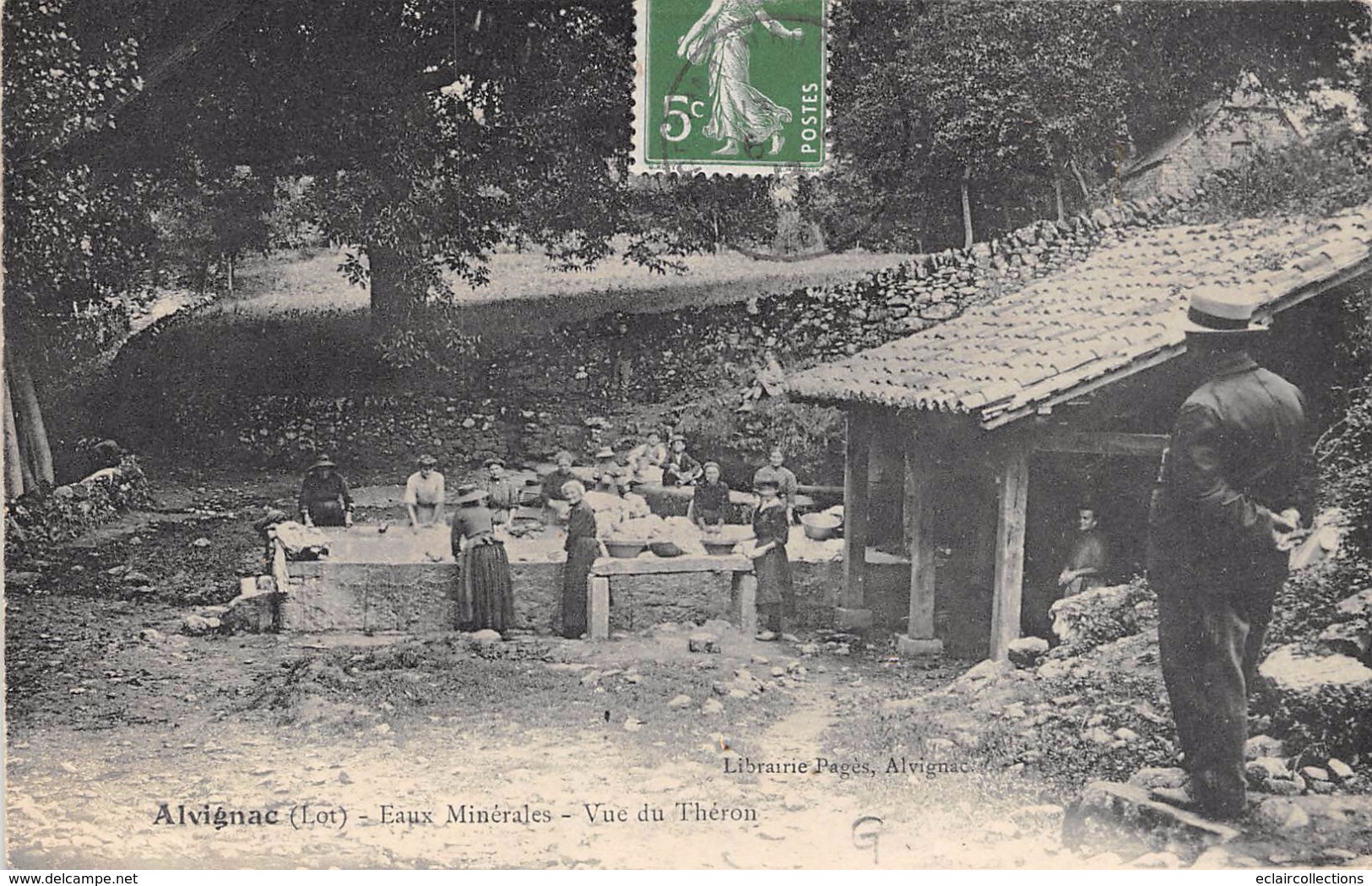 Alvignac     46     Vue Du Théron.  Lavoir - Vayrac