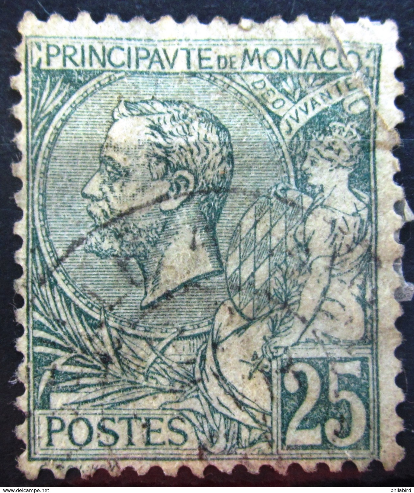 MONACO               N° 16  Réparé            OBLITERE - Used Stamps