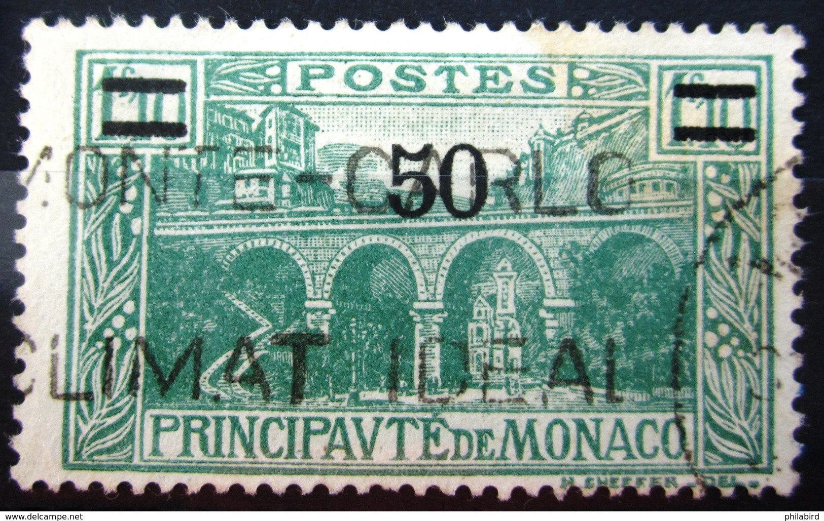 MONACO             N° 107               OBLITERE - Used Stamps