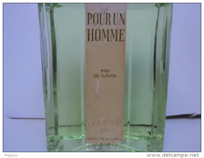 CARON " POUR UN HOMME" FACTICE 750 ML   LIRE ATTENTIVEMENT &amp; VOIR !!! - Voorbeeldflesje