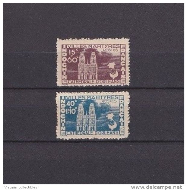 Indochina Indochine Vietnam Viet Nam MNH Stamps 1944 : Church - Unused Stamps