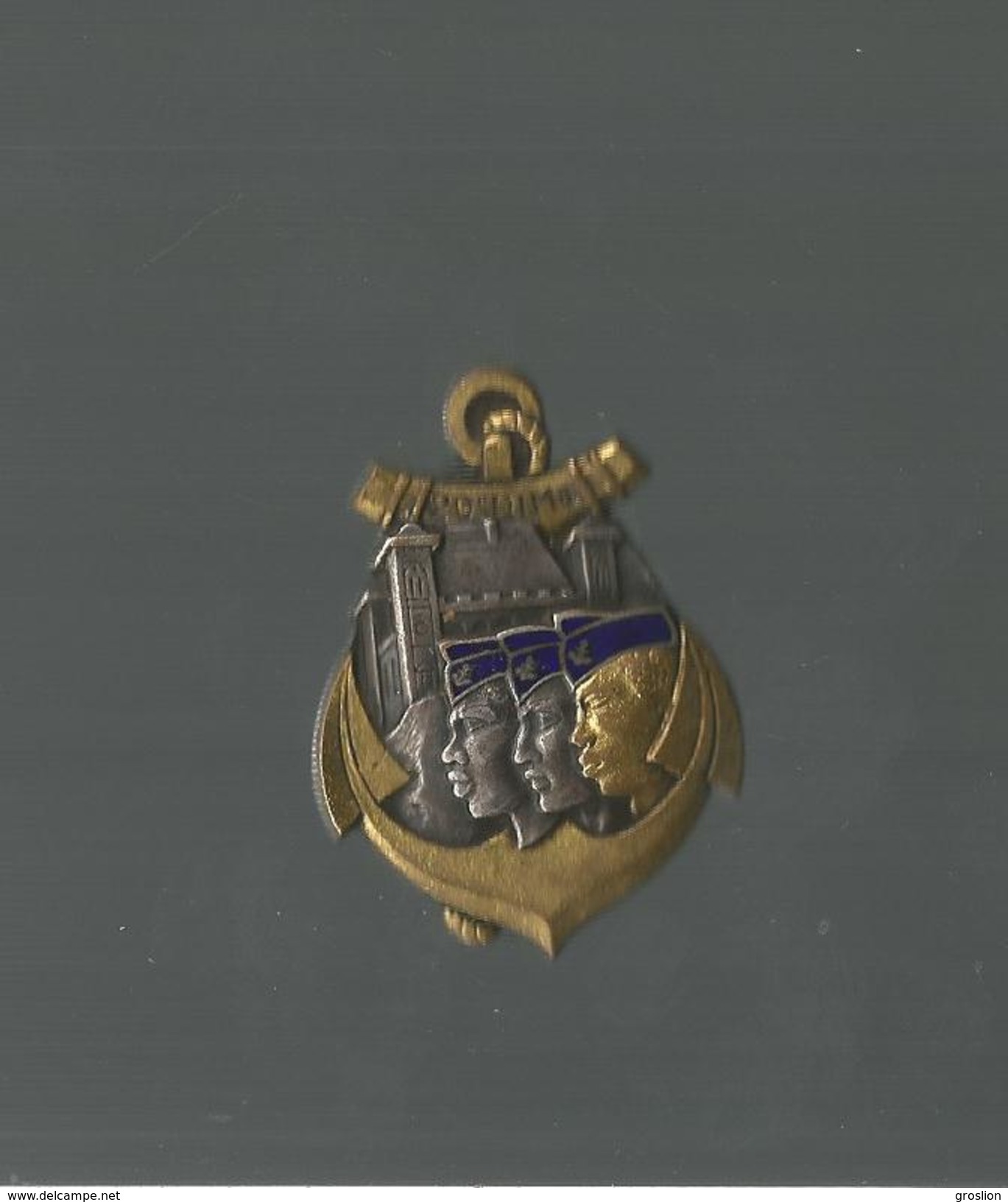 INSIGNE MILITAIRE 29 EME RIMA  REGIMENT D'INFANTERIE DE MARINE (TROUPES COLONIALES) - Marine