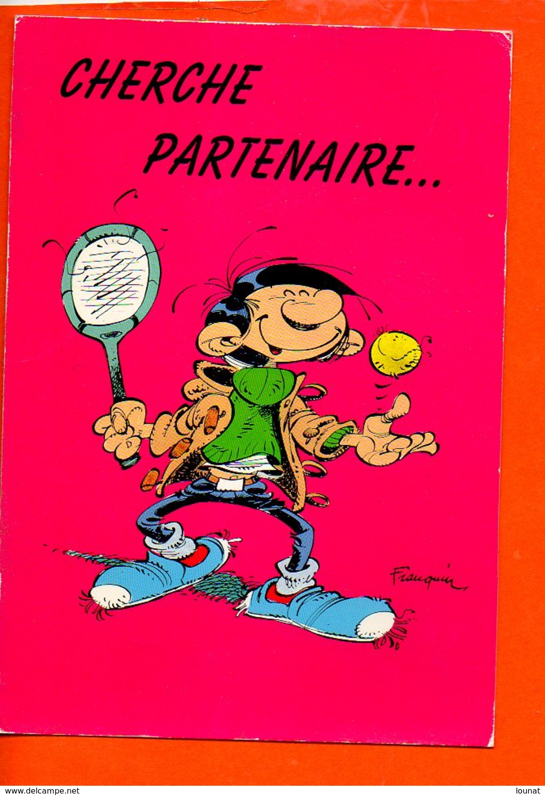 Illustrateur Franquin - Lagaffe N°182 (non écrite) (tennis) - Comics