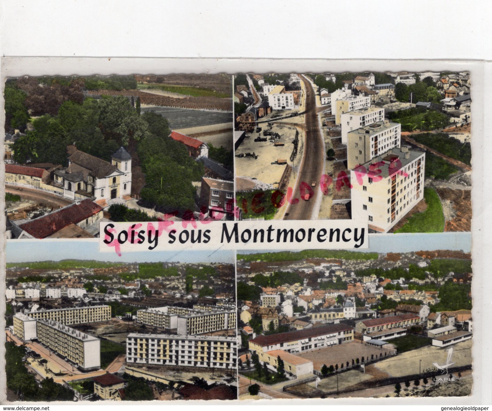 95 - SOISY SOUS MONTMORENCY - VUE AERIENNE - Soisy-sous-Montmorency