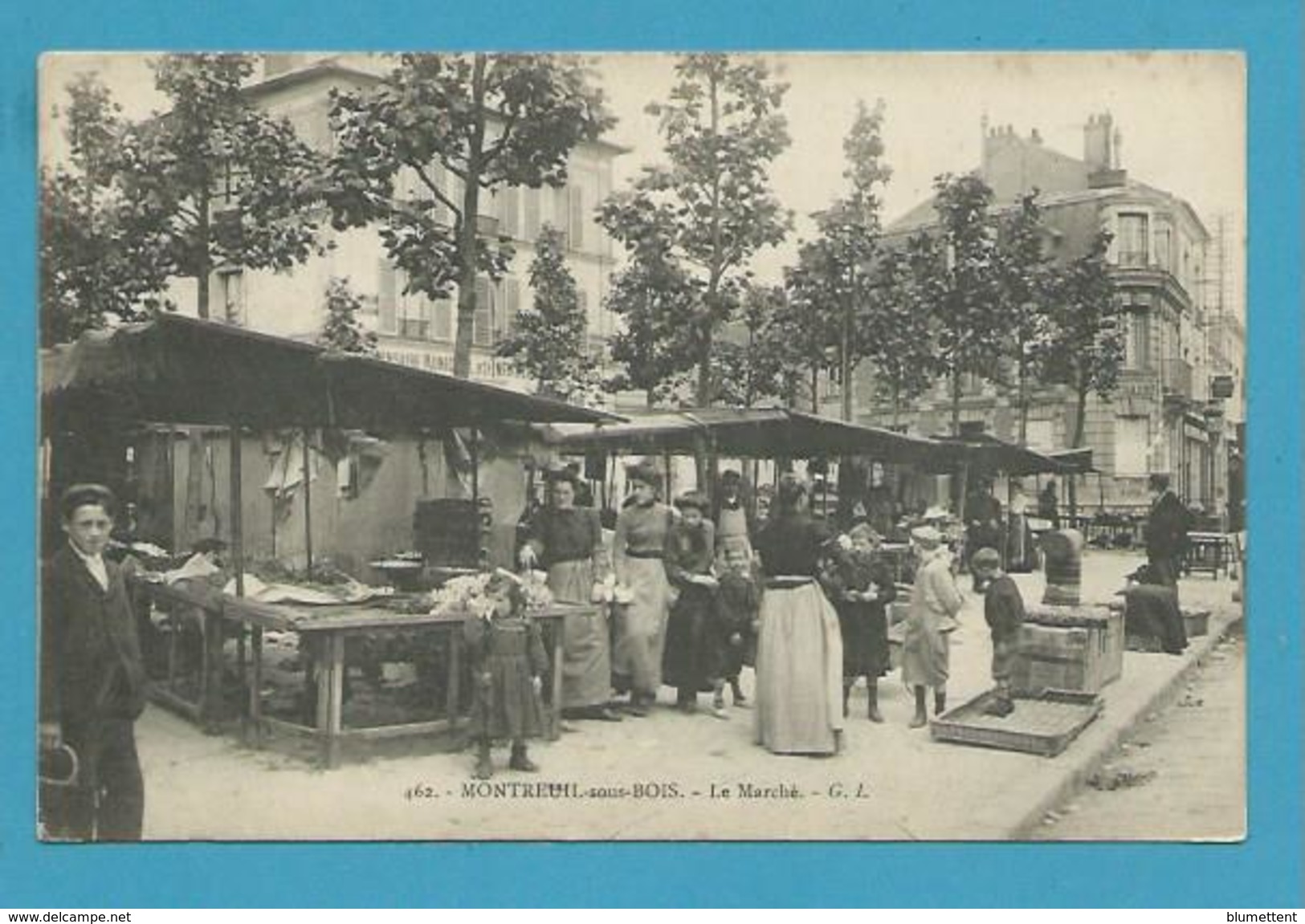 CPA 462 - Le Marché Aux Puces MONTREUIL-SOUS-BOIS 93 - Montreuil