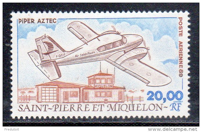 ST PIERRE ET MIQUELON - 1989 -  P.A  N° 68   ** - Nuovi