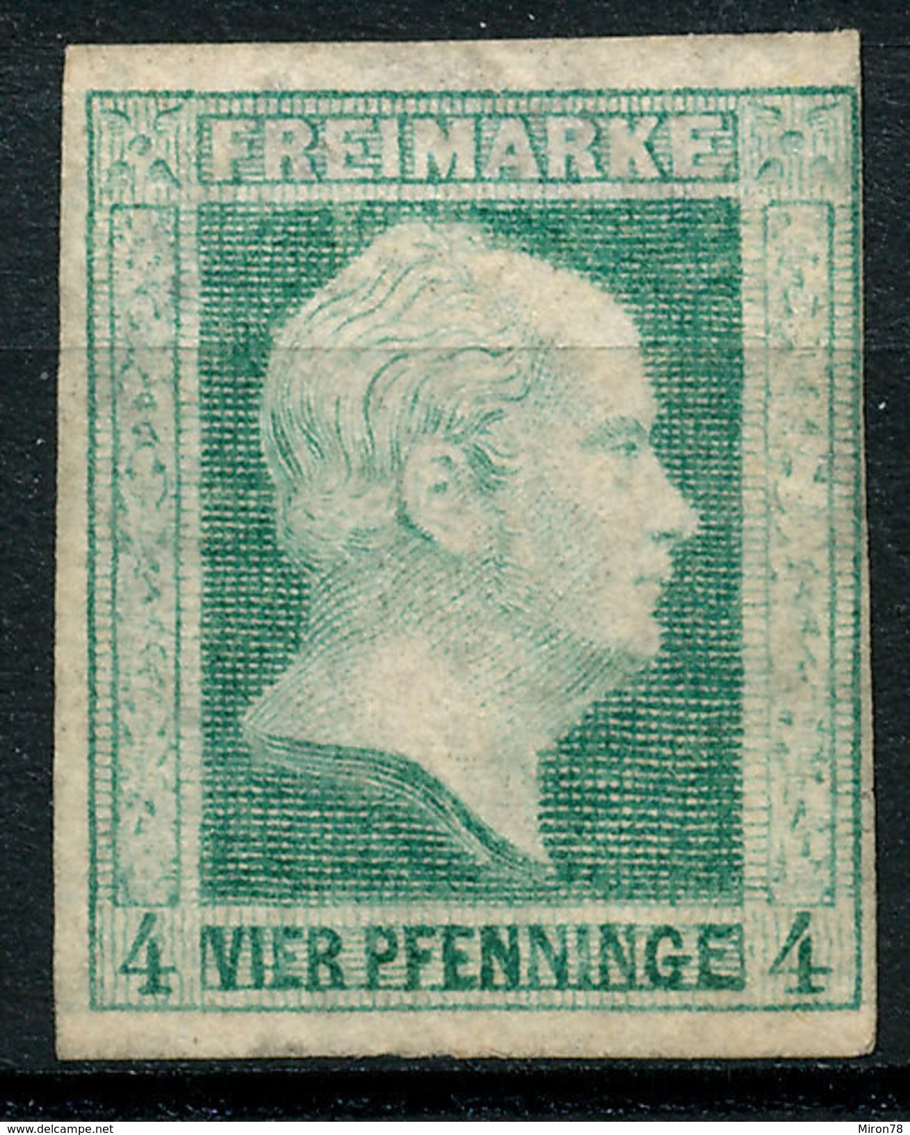 Stamp German States PRUSSIA 1858-60 4sg Mint Lot8 - Nuevos