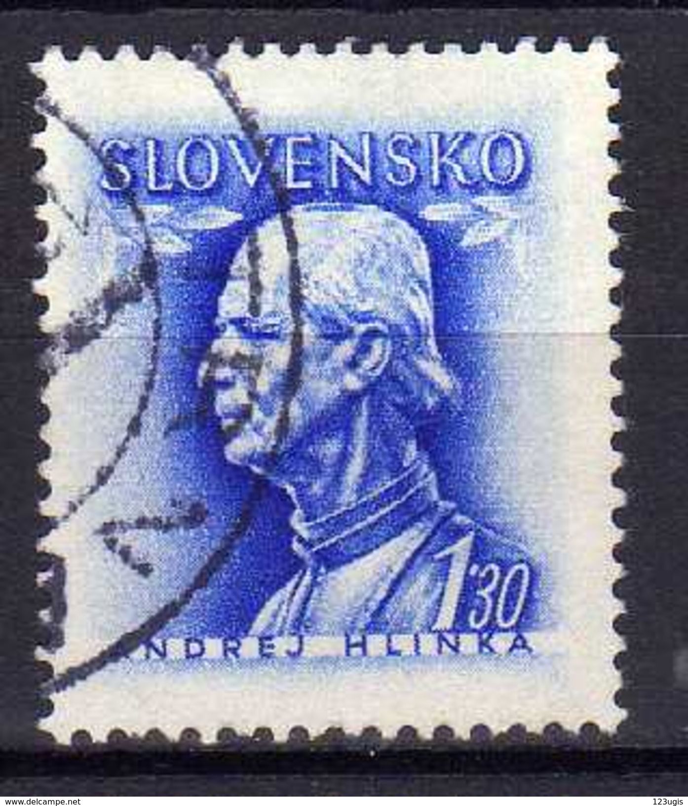 Slowakei / Slovaki, 1943, Mi 111 Y, Gestempelt [181216IV] - Unused Stamps