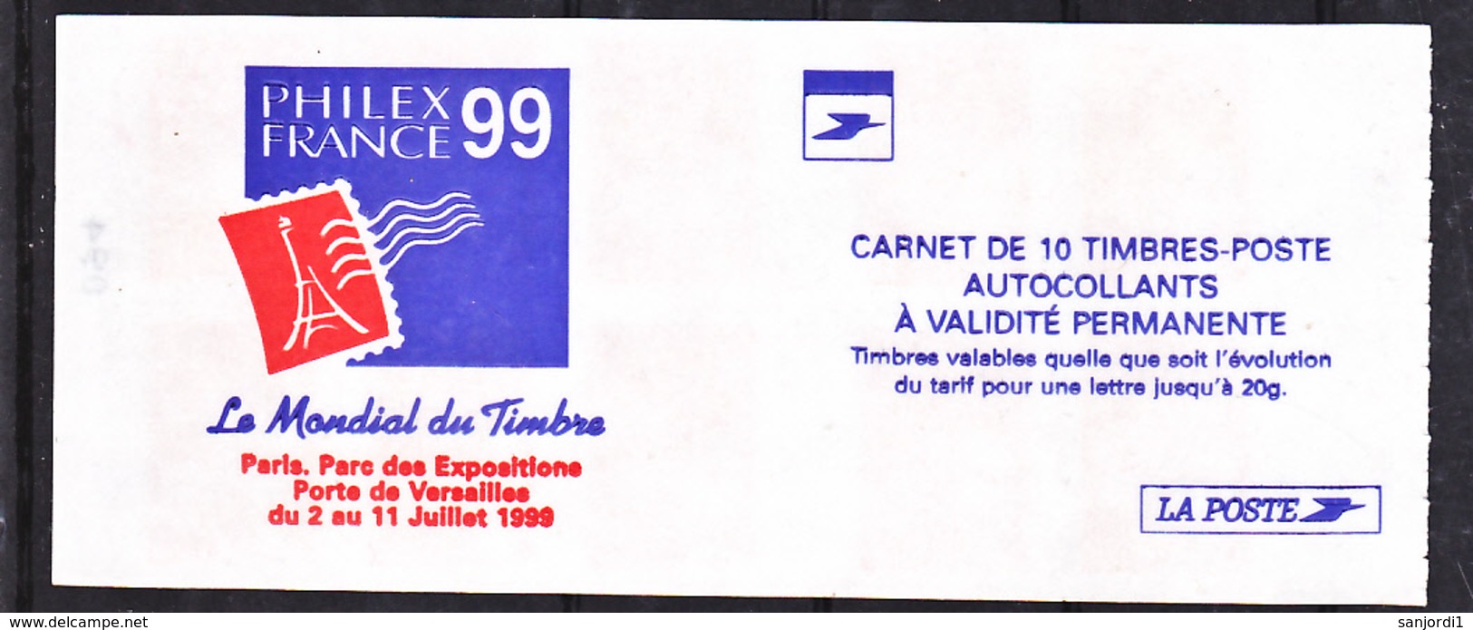 France 3085 C4  Carnet Marianne Du 14 Juillet Non Plié  Neuf ** TB MNH  Sin Charnela Faciale 11.6 - Modern : 1959-…