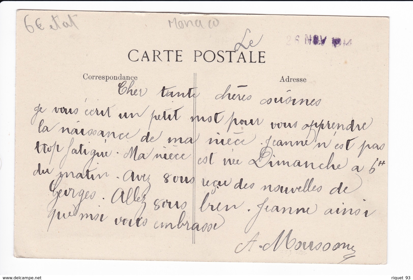 MEETING DE MONACO - AVRIL 1912 - Le Canot MOTOCRATIE ... Gagne La Coupe Du Prince De Monaco (bateau De Course à Moteur) - Other & Unclassified