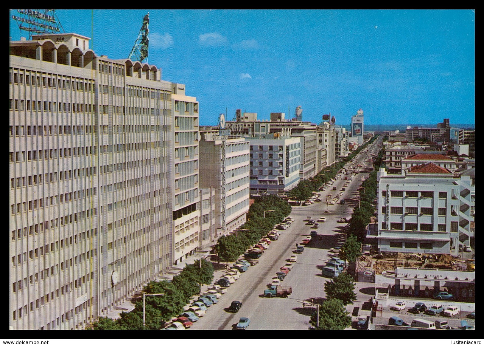 LOURENÇO MARQUES - Avenida Da Republica  (Ed.Livraria Progresso Nº 16) Carte Postale - Mozambique