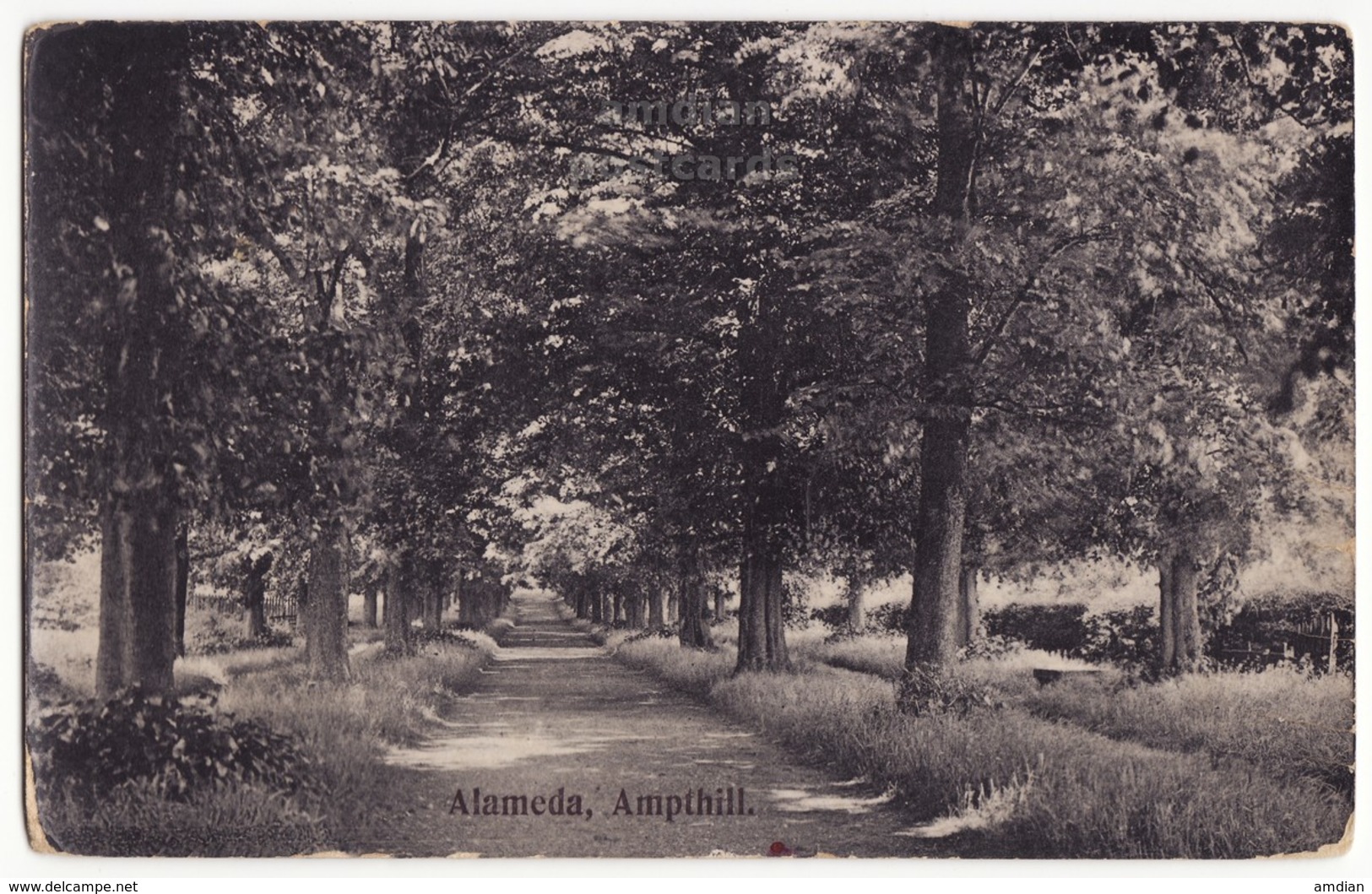 ALAMEDA, AMPTHILL SCENIC ROAD, BEDFORDSHIRE ENGLAND UK C1910s Vintage Postcard [6645] - Autres & Non Classés