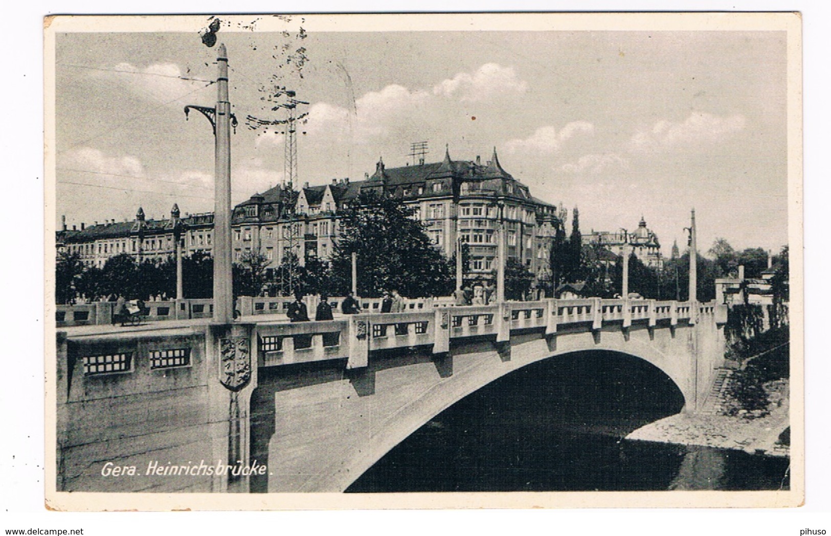 D-6808   GERA : Heinrichsbrücke - Gera