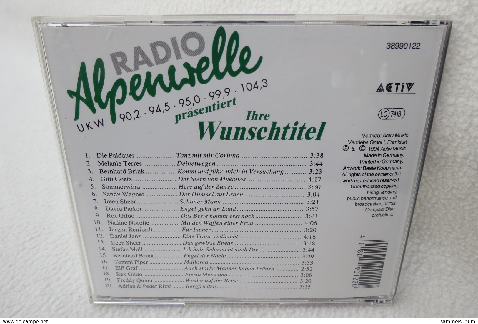 CD "Radio Alpenwelle" Präsentiert Ihre Wunschtitel - Autres - Musique Allemande