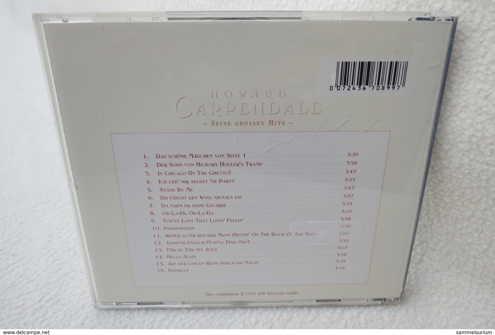 CD "Howard Carpendale" Seine Grossen Hits - Autres - Musique Allemande