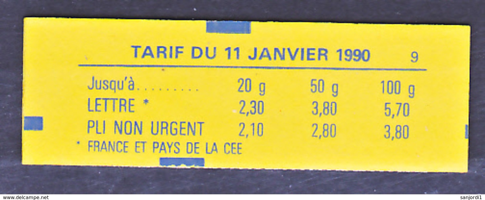 France 2614 C 8 Conf 9 Carnet Marianne De Briat Fermé Neuf ** TB MNH  Sin Charnela Cote 17 - Modernos : 1959-…