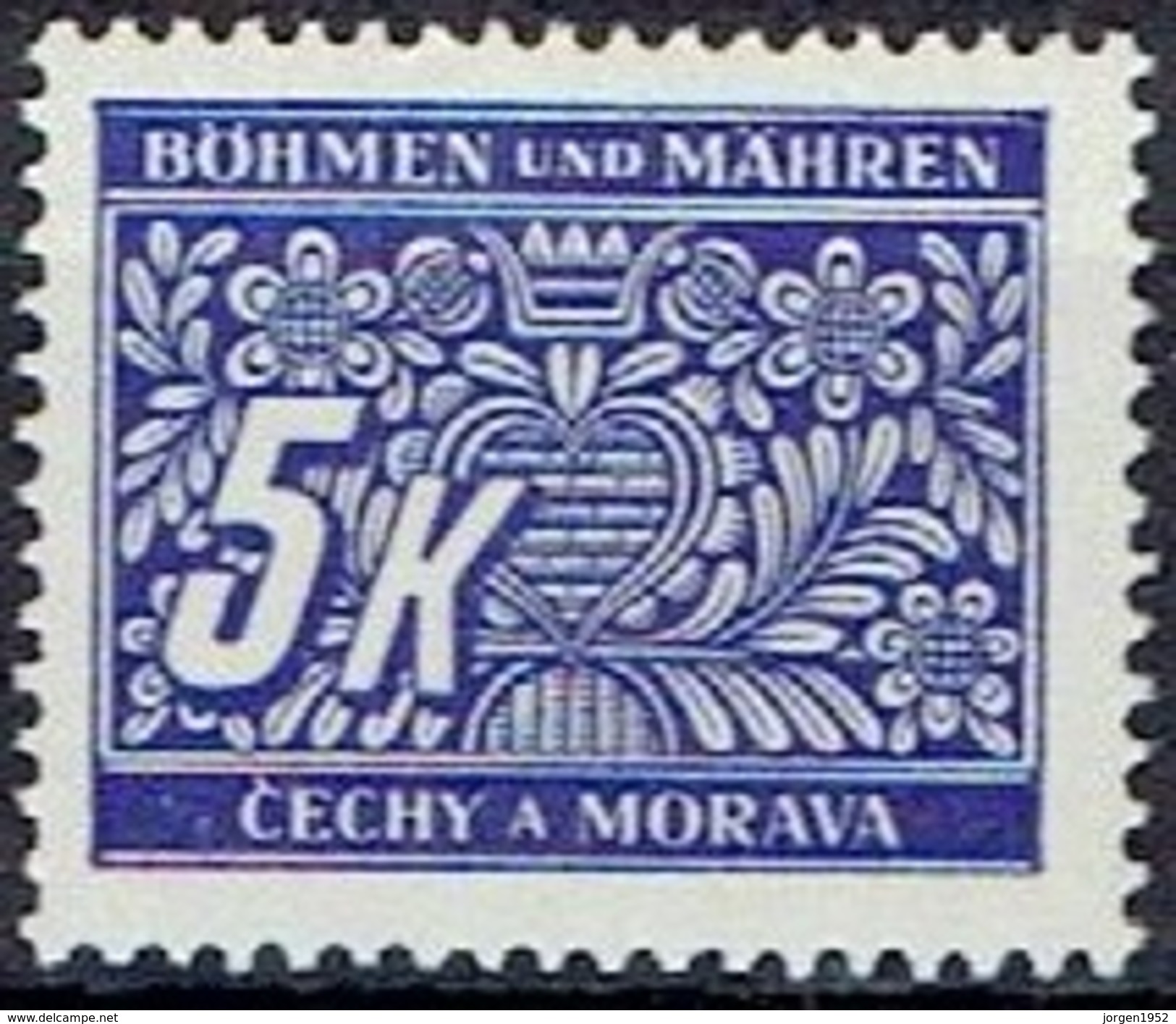 BOHEMIA & MORAVIA # POSTAGE DUE  FROM 1939-40 ** - Unused Stamps