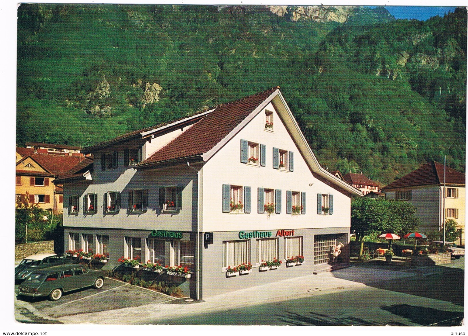 CH-4141    ERSTFELD : Gasthaus Albert - Erstfeld