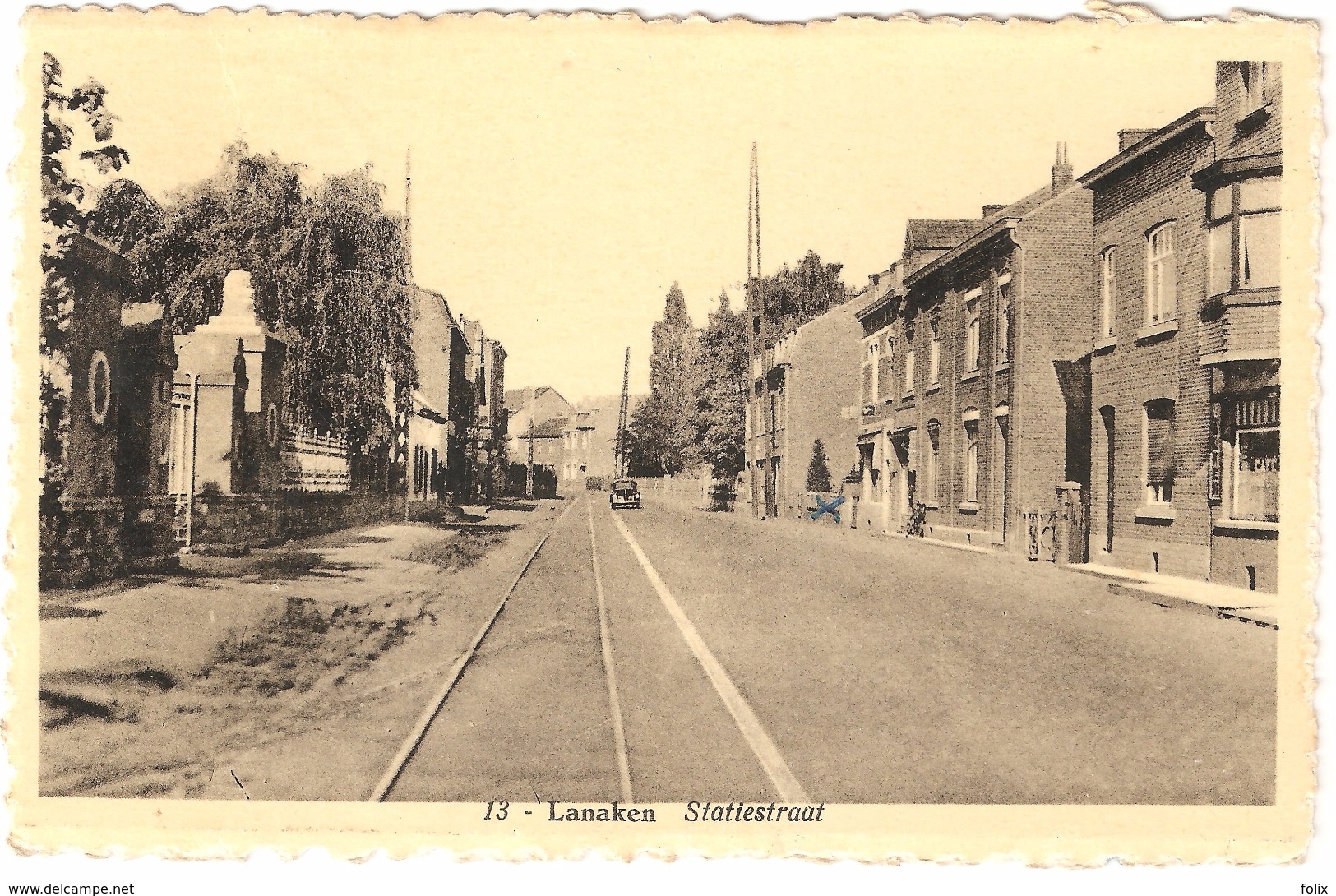 Lanaken - Statiestraat- Copyright Foto Centraal, Lanaken - Oldtimer - Lanaken