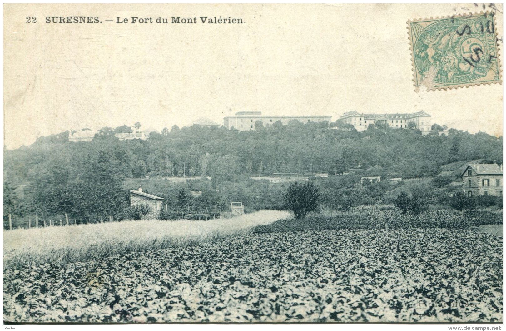 N°50923 -cpa Suresnes -fort Du Mont Valérien- - Mont Valerien